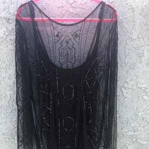 Black Beaded Dress